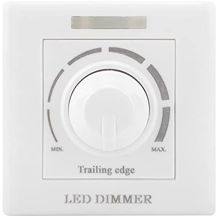 Ejoyous Dimmer a LED, con telecomando a infrarossi, potenza massima 200 W, regolatore di luminosità per 4 dispositivi con funzione timer, per eventi domestici e commerciali (220 V)