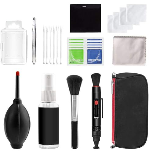 RGYBAO Kamera-Kits mit Sensorreiniger, Luftgebläse, Objektivstift und Detailierpinsel für Fotografie-Enthusiasten