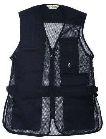 Bob-Allen Shooting Vest, Right Handed, Black, 4X