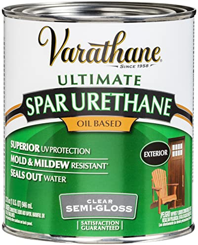 Varathane 9441 Oil-Based Ultimate Spar Urethane, Quart, Semi-Gloss