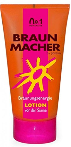Joveka Braunmacher Lotion, Bräunungsintensivierer mit einem Hauch Selbstbräuner, 150 ml, 1-er Pack