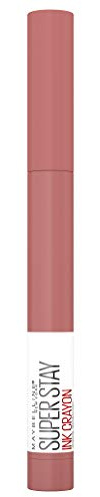 Maybelline New York Lippenstift, Super Stay Ink Crayon, Matt und langanhaltend, Nr. 105 On The Grind, 1,5 g