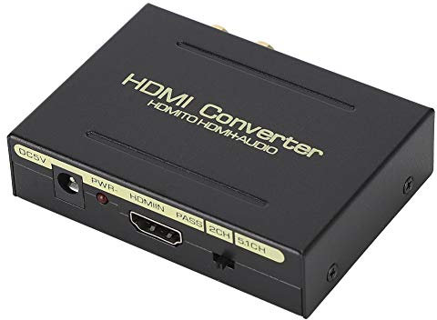 Extractor de Audio HDMI, Adaptador convertidor de Audio estéreo, Divisor de Audio HDMI, Extractor de Audio HDMI 1080P