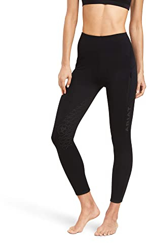 ARIAT 2022 Damen Venture Thermal Half Grip Tight 10041347 - Schwarz Womens Size - S