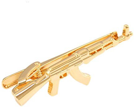 MOBEBI Krawattenklammer, Krawattennadel, Krawattenklammer, Goldfarbene Kreativität Krawattenklammern for Herren Krawattenklammer Verschluss Zubehör Geschenk
