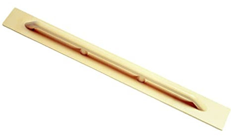 DEWEPRO® PU Kartätsche 120cm (1,2m) aus Polyurethan - Abziehlatte - Richtscheit - Putzlatte - Reibebrett