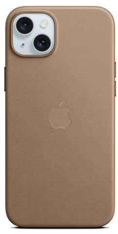 Apple Custodia MagSafe in tessuto FineWoven per iPhone 15 Plus - Grigio talpa ​​​​​​​