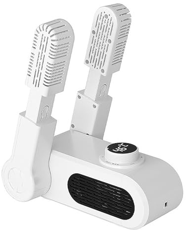Schuhtrockner Elektrisch,Schuhe Stiefeltrockner,Skischuhtrockner,Schuhwärmer mit Timer und Antibakterieller Funktion,für Winter- und Regenschuhe,Skistiefel,Handschuhe und Socken