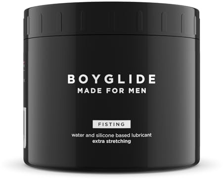 INTIMATELINE | Boyglide Fisting – Anal-Gleitgel für Fisting, auf Wasser- und Silikonbasis, formuliert für männliche Haut, 500 ml