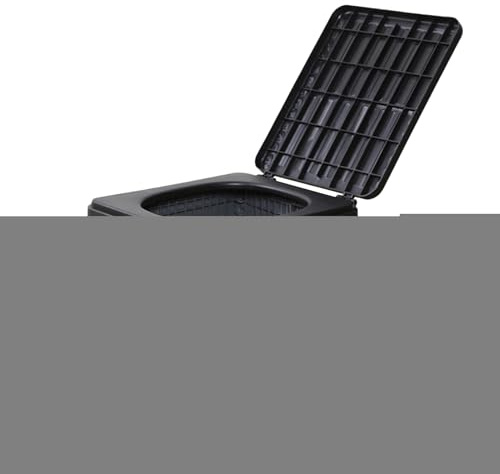 Krujecnt Tragbare Toilette, Campingtoilette Faltbar Mobile, Leichte Tragbare Toilette, Camping Toilette, Camping WC Für Pool Party, Camping, Wohnwagen, Picknick, Festivals