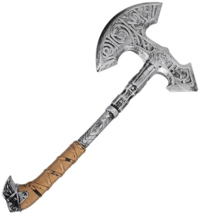 GALPADA Hache Accessoire De Cosplay d'halloween Léger Et Décoratif en Plastique Réaliste, Accessoire Photo pour Déguisement Halloween, Fête Costumée Et Carnaval, Taille Unique