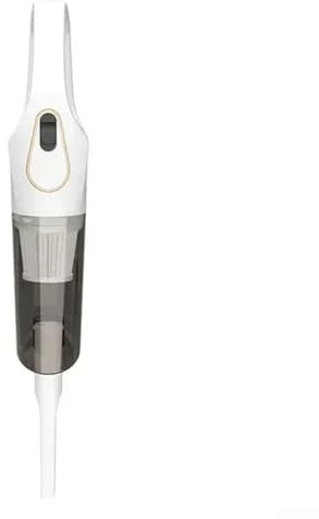 babominimer Aspiradora con cable, mini aspiradora ligera 2 en 1 con potente motor de 100 W, aspiradora de mano portátil con cable para alfombras de piso duro, pelo de mascotas (B-blanco)