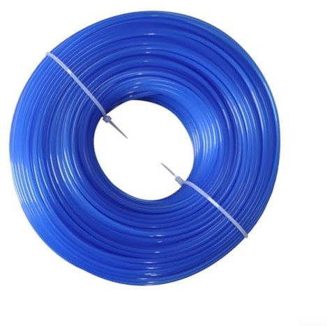 1 filo di nylon da 6 mm per tagliabordi, corda di ricambio da 100 m per decespugliatori, forte e affidabile