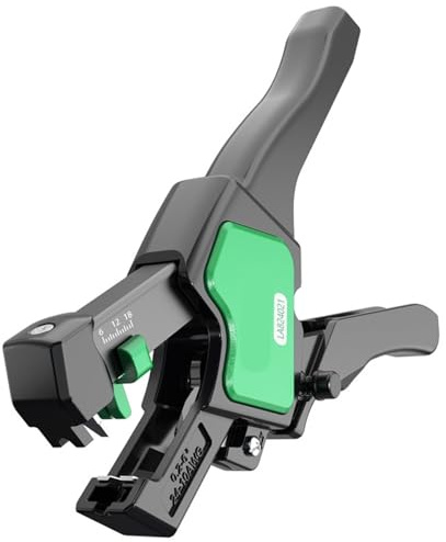 Pinza spelafili multifunzionale, veloce e completamente automatica, tronchesi for cavi da 0,2 a 6 mm, regolabile, for elettricisti, 1 pz.