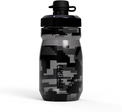 CamelBak Podium Dirt Water Bottle 15oz, Black Digi Camo