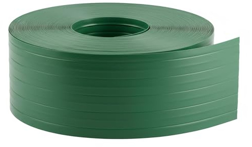 Quest Tira de Ocultación PVC 10 cm Resistente a la Intemperie - Verde, 26 m | Tira de ocultación para valla de doble varilla, 900 g/m² indeformable, para entrelazar, para jardín, balcón y terraza