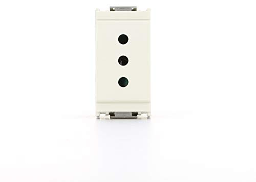 Vimar 16016.B Idea Interruttore, da incasso, 1M, 2 poli, 16AX, bianco