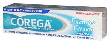 Corega Denture Adhesive Cream Extra Strong by Cor