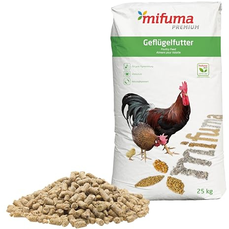 mifuma Bio Legepellet 25 kg | Ergänzungsfutter für Hühner | für Bio-Eier