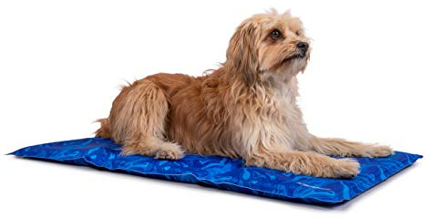 TrendPet Arctic Comfort - 20mm Premium Kühlmatte für Hunde, Hundekühlmatte, selbstkühlende Matte für Haustiere, 5 Größen, Extra dick (60x45cm)