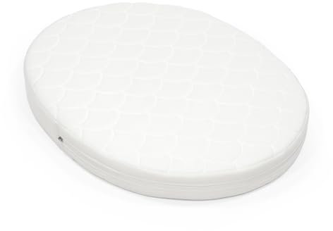 Stokke Sleepi Mini-Matratze, White - Schichten aus atmungsaktivem 3D-Mesh für sicheren Schlaf - Bietet Komfort und Unterstützung für Kinder - Waschbar
