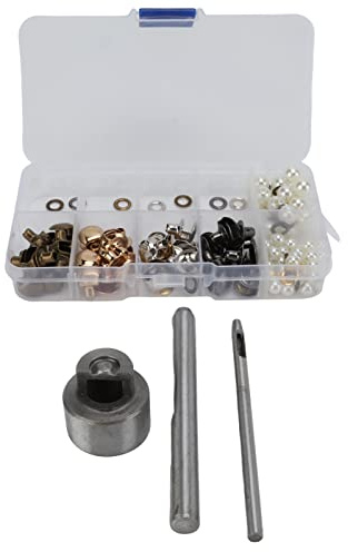 lvifloae Stiefel-Spitzenhaken, reines Kupfer, rund, U-förmig, Schuhhaken, Stiefel-Reparatur-Set, Bergsteigen, Outdoor-Installationswerkzeug, 8 mm