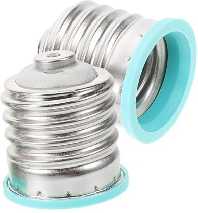 Vaguelly Adaptador de Portalámparas E40 a E27 de 2 Piezas, Convertidor Ligero de Base para Lámparas y Lámparas de Mesa, Material Retardante de Llama Pbt