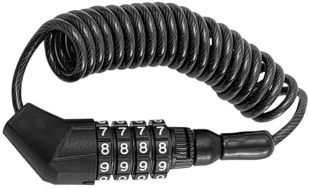 GETAJGHSD Candado Antirrobo para Casco de Motocicleta y Bicicleta Bloqueo Seguro Ligero y Portátil para Bicicletas de y Scooters