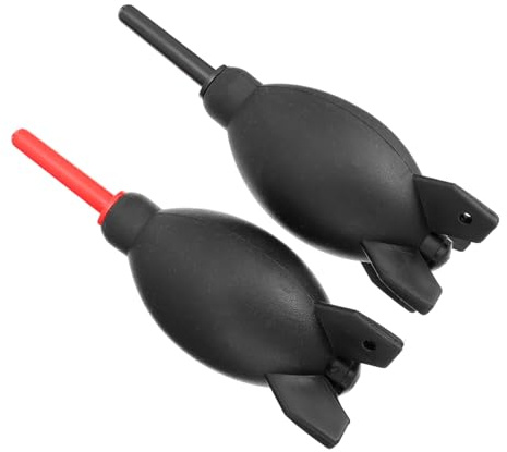 Homoyoyo 2 Stück Teiliges Tragbares Kamera linsen blasebalg Ergonomisch Staubfrei Leistungsstarker Luftgebläse Duster für Computer DSLR Reinigung Langlebiges Material Einfach zu Bedienen