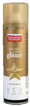 Idena Dekospray Weihnachten, 150 ml, 1 Stück, gold, 8580420