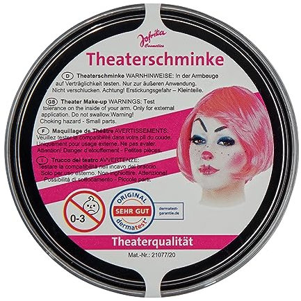 Theaterschminke schwarz Make - Up Schminke Profischminke schwarze Kinderschminke Farbstark