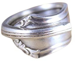 Besteckschmuck Ring, Größe 52 (16,5) Ring aus Besteck