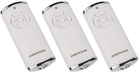 3X Hörmann HS5 BS Weiß 5-Befehl Handsender BiSecur 868 MHz