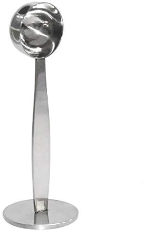 REFURBISHHOUSE Espresso Stand Coffee Measure Tamper Spoon Stainless Steel Coffee & Tea Tools Measuring Tamping Scoop 1 Pieces Silver
