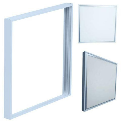 Xample® Surface Mount Frame Kit 600x600 mm LED Panel Light Ceiling Aluminum White Finish