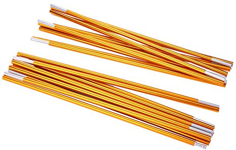 Alomejor Zeltstangen Ersatz Aluminiumlegierung Zeltstange Kit Shock Corded Camping Zelt Ausrüstung für Camping Wandern Schutz und Markisen