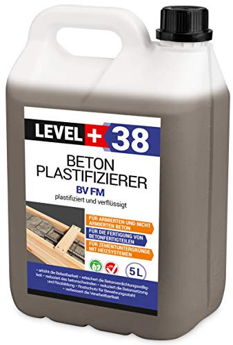 5 L Beton Plastifizierer Fließmittel Betonverflüssiger Zusatzmittel Estrich Zusatzmittel Betonfließmittel RM38