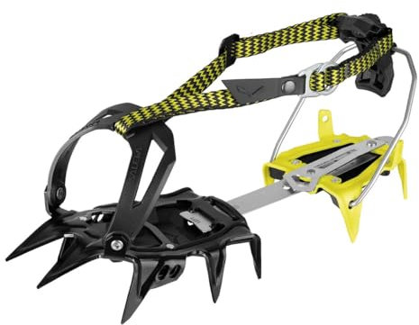 SALEWA 00-00000000898 Steigeisen, Mehrfarbig (Schwarz/Gelb)