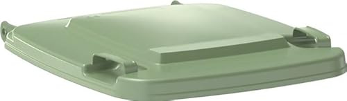 Tapa de PE verde para contenedor de basura grande 240 L SULO