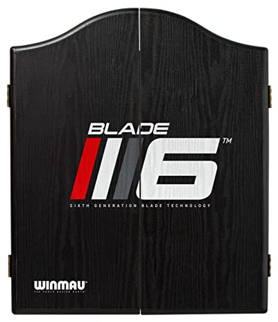 WINMAU Blade 6 Design Deluxe Dartboard Cabinet