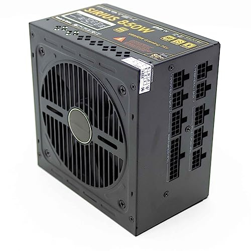 Simpletek Alimentation Full Modulaire Single Rail De Jeu Pour Ordinateur Fixe | Noir, 850W, 80+
