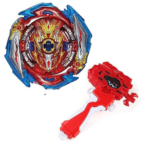 mlywd GyrosTurbo Set, GyrosMetal Fusion mit Starter, Kampfkreisel Geschenk Weihnachten, Geburtstag, Spielzeug,B-173-01