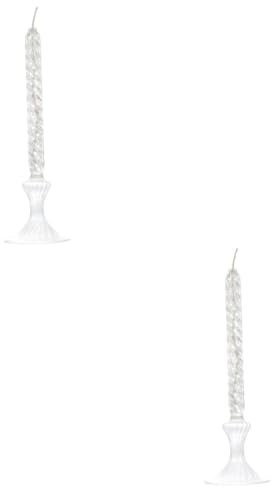 IMIKEYA 2stücke Romantische Nordische Öllampe Spiralmuster-ölkerze Für Hochzeiten Geburtstagsfeiern Und Tischdekoration Geschenkidee Für Weihnachten Und Neujahr