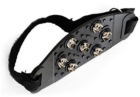 ELTOX Spikes für Schuhe Winter,Schuhspikes Ice Claw Universal Outdoor Safety Anti-Skid Schnee EIS Klettern Schuh Spikes Griffe Steigeisen Stollen Überschuhe Traktion