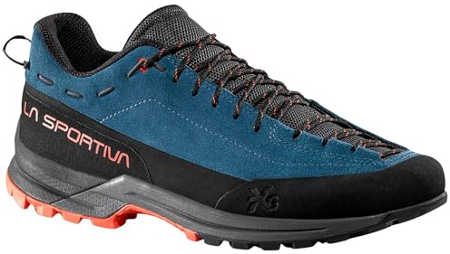 LA SPORTIVA - Scarpa da avvicinamento e hike TX Guide Leather-Blu-42 ½