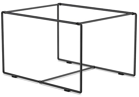 TOPCJ Hängeregistischer Ordner in Briefgröße, robustes Metall, schwarz, 40,6 x 24,5 x 31,5 cm, geeignet für legale Briefforme, Einzel-/erweiterbare/Manila-Ordner, Büro/Zuhause/Klassenzimmer