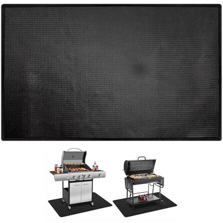 Alfombrilla Ignífuga de Parrilla | Base Protectora de Camping,Esteras para Parrilla de Exterior | para Suelo Exterior Terraza Jardín Fogata Barbacoa Patio Tienda y Cocina al Aire Libre de Cocinar