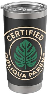 Monstera Obliqua Rare Plant Collector Leaf Lover Indoor Gift Stainless Steel Insulated Tumbler