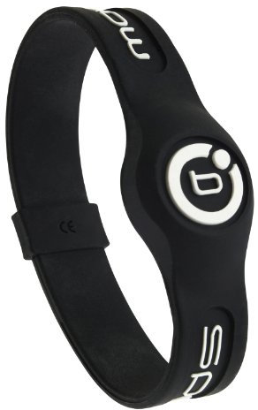 Bioflow Sport-Magnetarmband, Schwarz / Weiß, schwarz, XS 16.0cm
