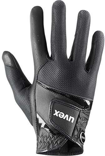 uvex sumair - flexibel ridhandske för dam och herr - hållbar - optimal ventilation - black - 7.5
